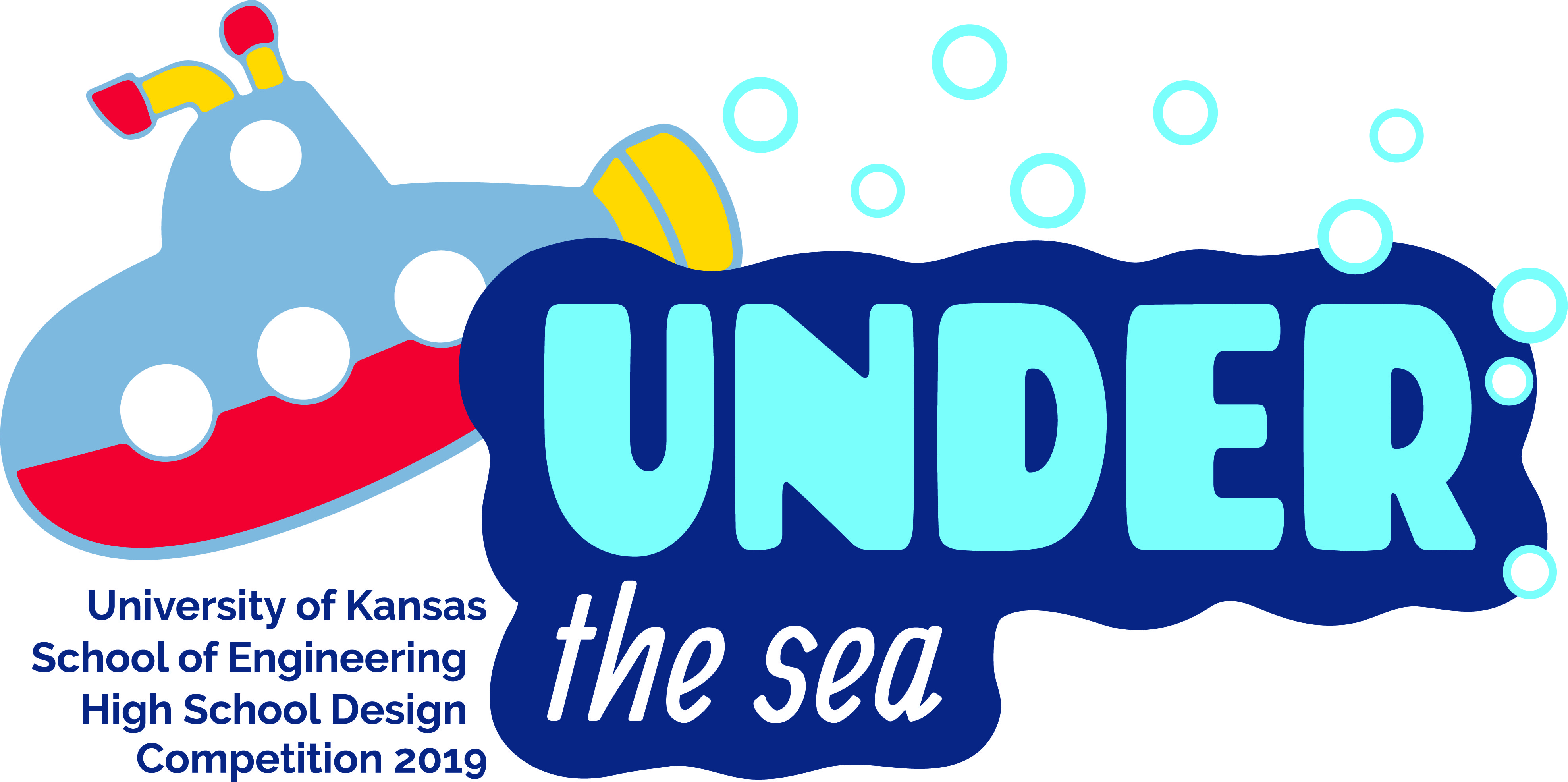 The submarine logo I designed for the 'Under the Sea' High School Design Competition