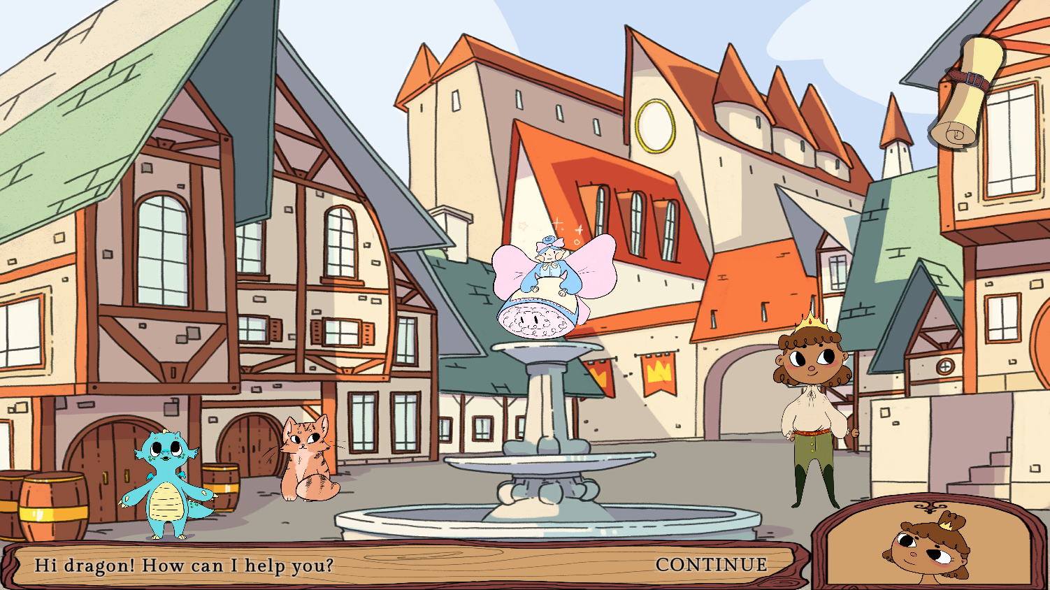 Dragon's Adventure - kingdom area